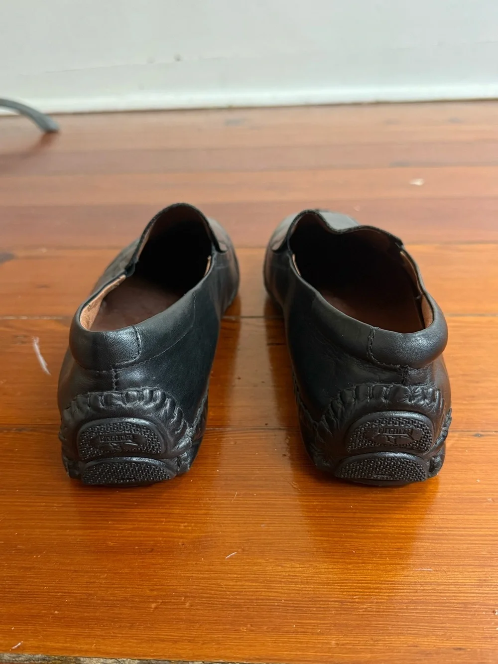Pikolinos Jerez Men's Black Leather Driving Moccasins Sz 43 US 10 🧡🍄